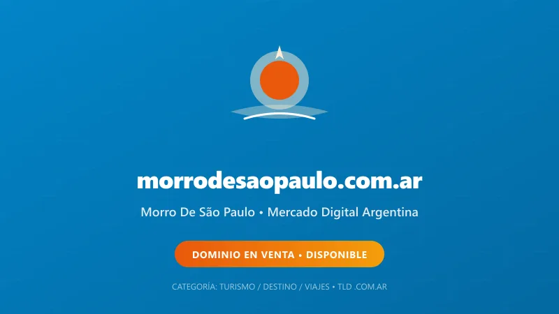 Identidad gráfica y activo digital para Morro De São Paulo en Argentina